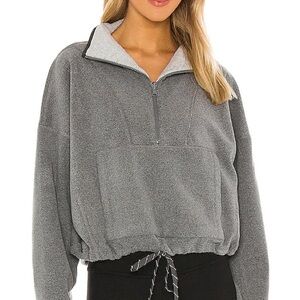 ALO Yoga reversible Yin Yang Half-Zip Pullover Sweater
Small
Anthracite Heather